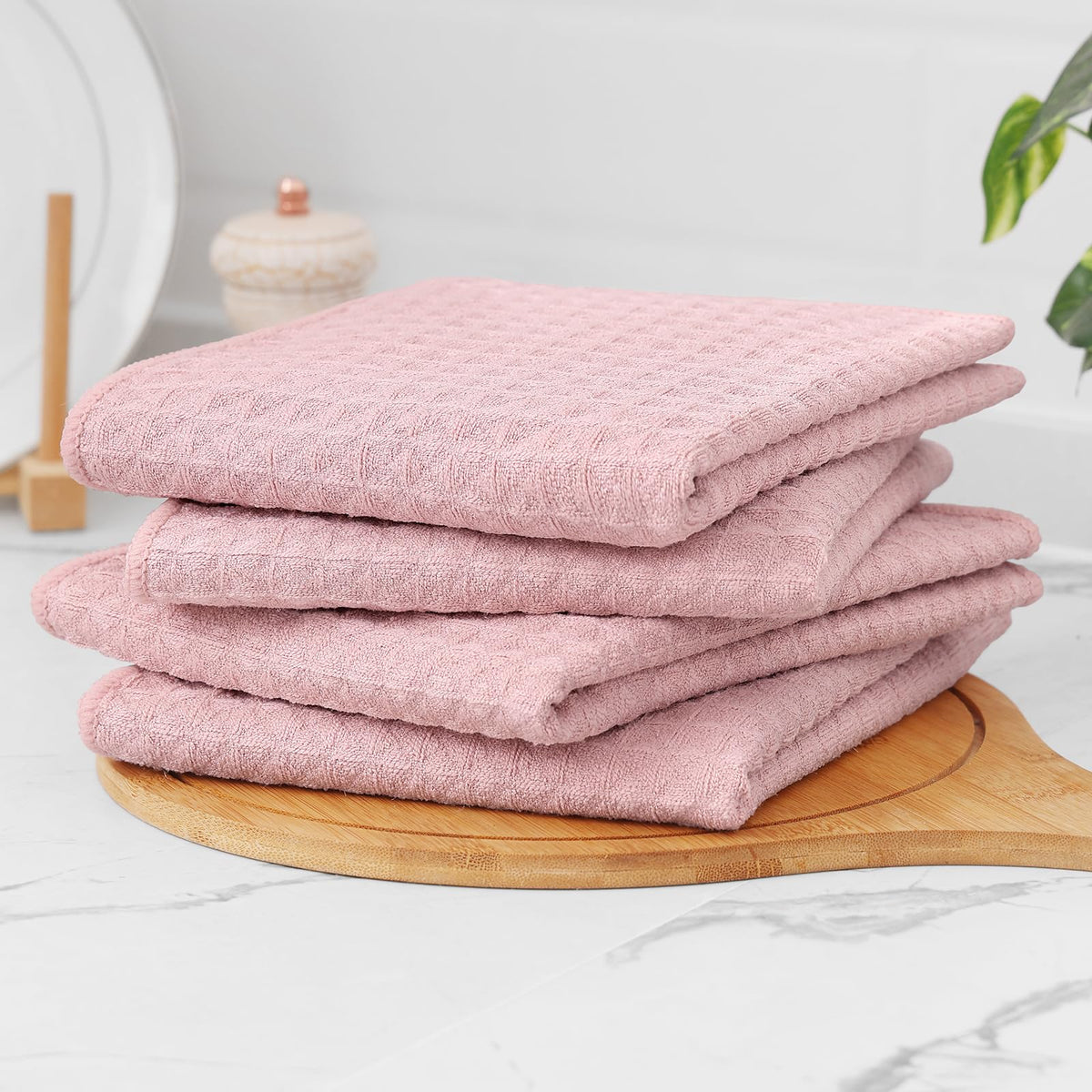 Microfiber Kitchen Towels and Dishcloths Sets (8 Count)