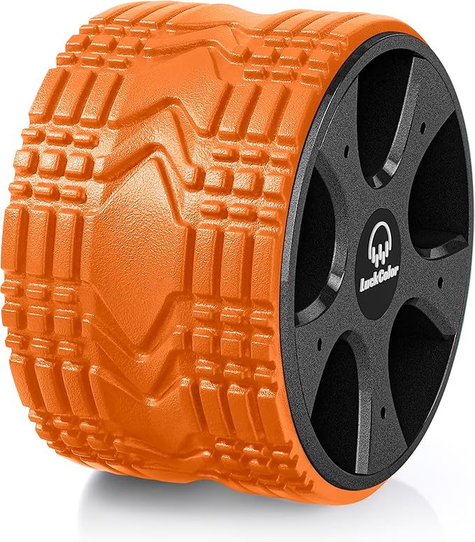 Back Roller, Back Wheel for Deep Tissue Massage,Yoga Wheel for Back Pain & Stretching, Comfy Deep Tissue Massage Roller for Back,Spine Alignment & Tension Relief