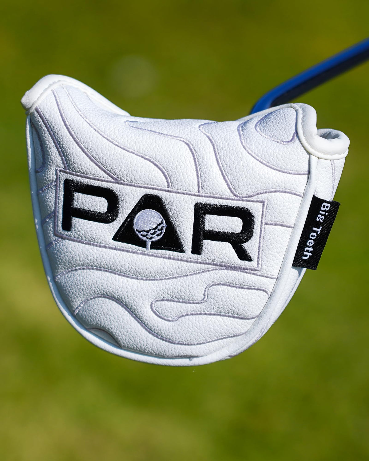 Golf Mallet Putter Cover Pure White Mallet Putter Headcover