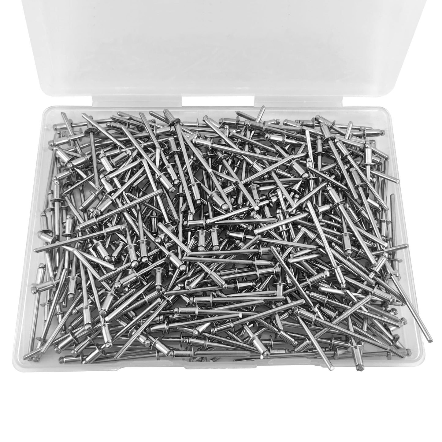 ALLCLEAN 300 Pcs 1/8"x1/4" Stainless Steel Blind Pro Rivets,3.2 x 6mm Pop Rivets,Stainless Steel Grip and Stainless Steel Mandrel