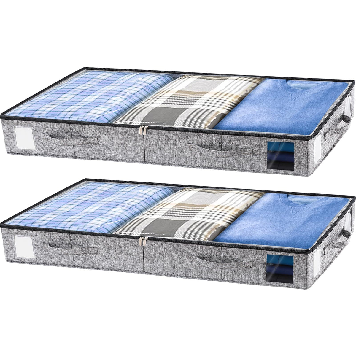 2 Pack Under Bed Storage Containers (2 Count)