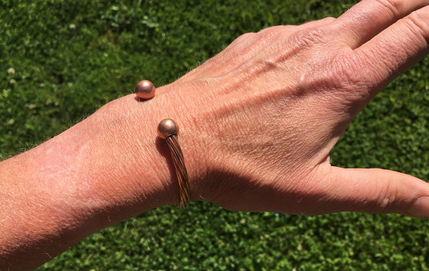 KiskatomCat Pure Copper Magnetic Bracelet for Men or Women, Made in USA