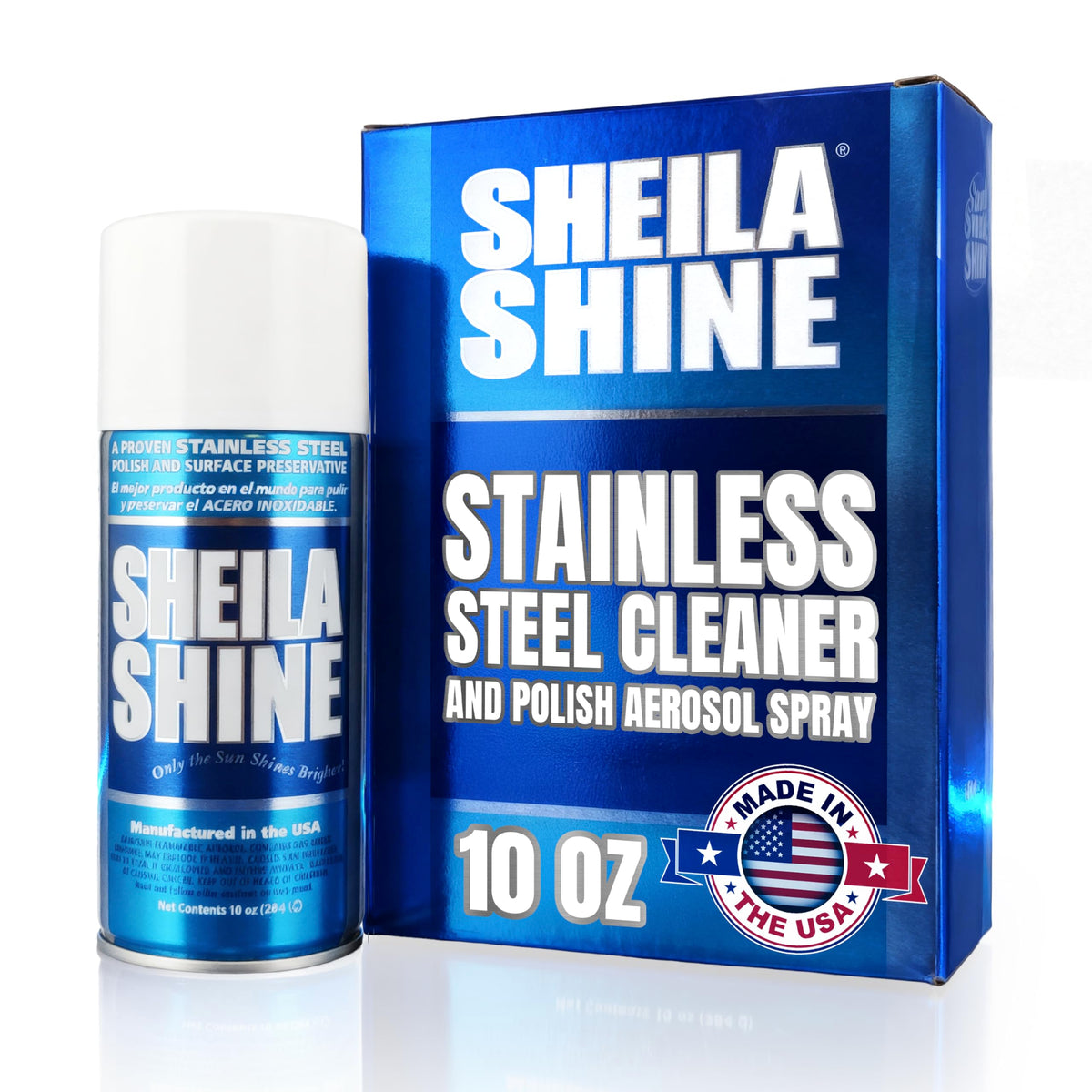 10oz Stainless Steel Cleaner and Polish (10 Ounce)