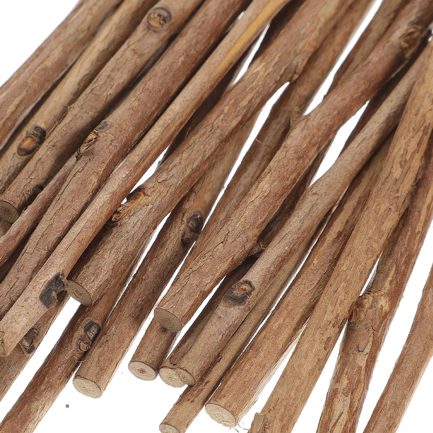Didiseaon 100pcs 3. 9-inch Natural Wood Sticks, Tea Tree & Boxwood, Driftwood Style for DIY Crafts, Photo Props, & Home Decor Supplies