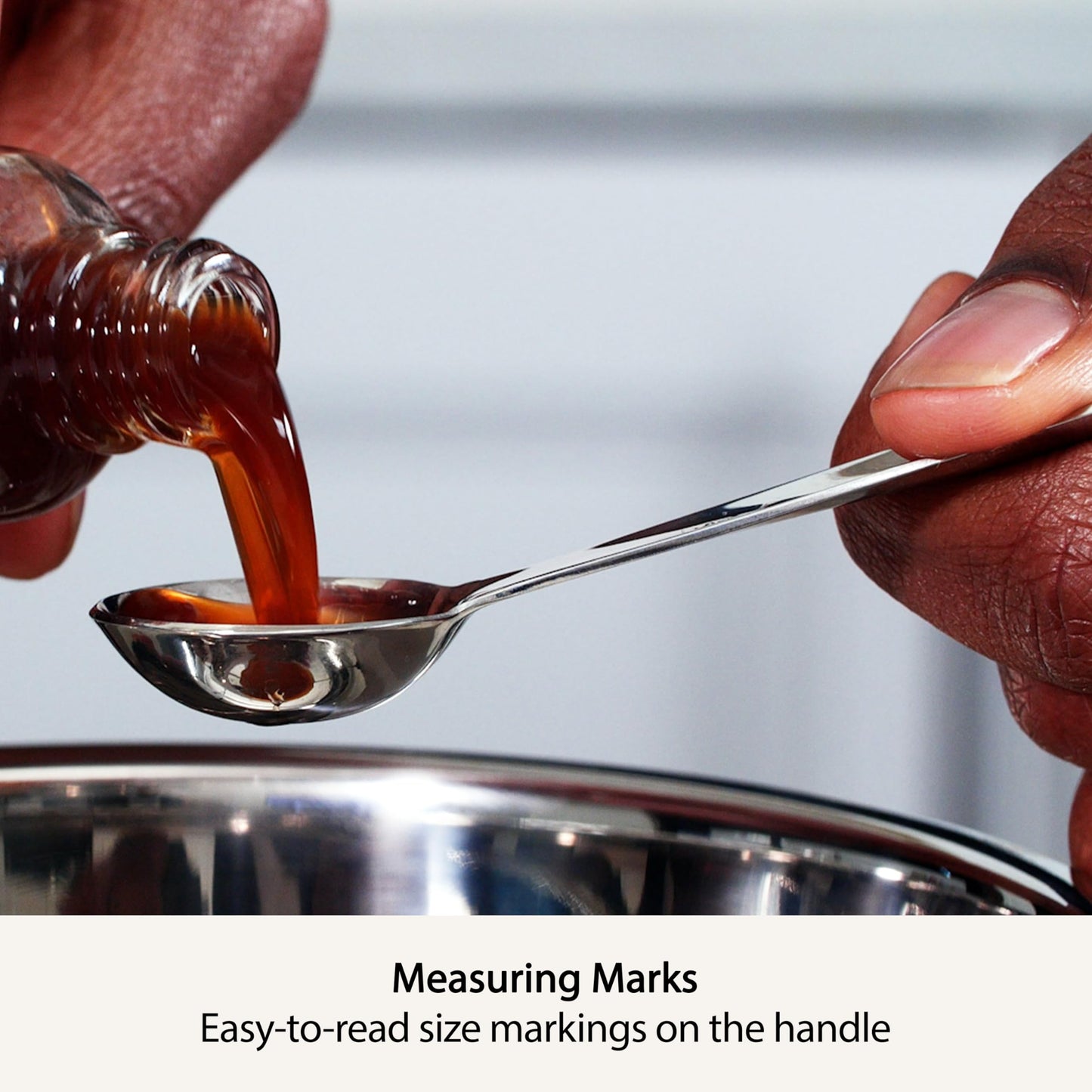All-Clad 59918 Stainless Steel Measuring Spoon Set