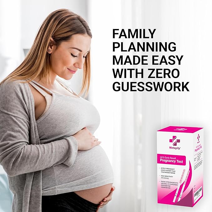 25 Pack Pregnancy Test Strips, Rapid and Accurate Results