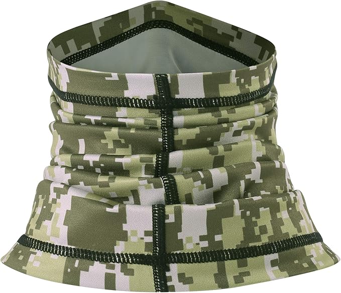 UV Protection Cooling Neck Gaiter Face Mask Scarf for Men - Windproof Neck Cover Bandana Neck Warmer Mask