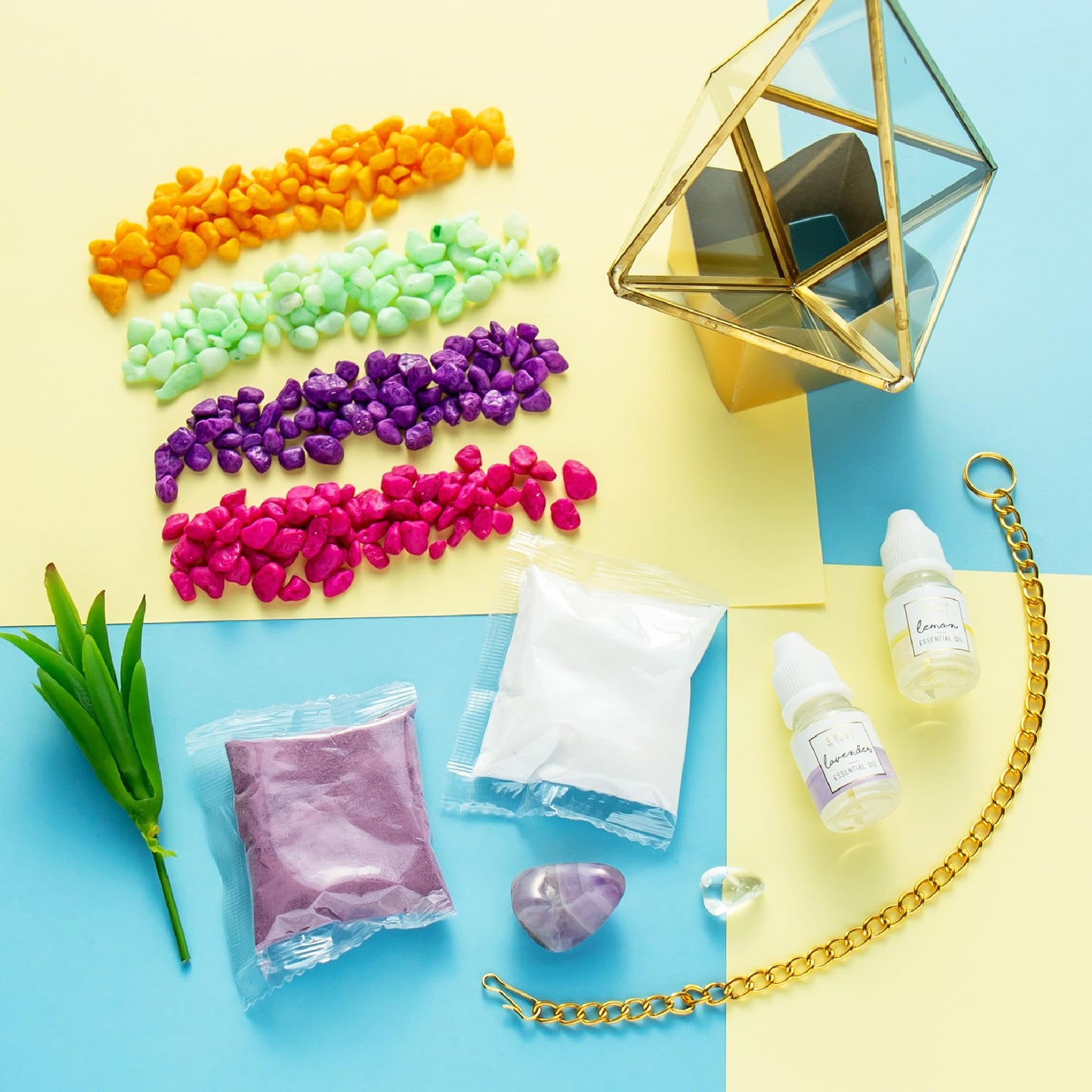 DIY Crystal Terrarium