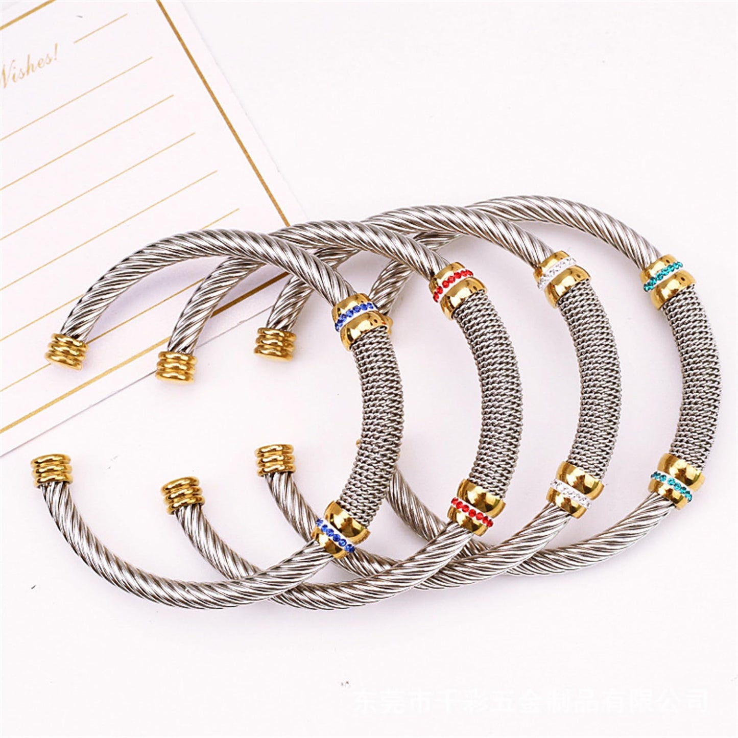 925 Sterling Silver Bracelet for Women Silver Cuff Bangles for Men CZ Bangle Bracelet Twisted Cable Wire Bracelet Adjustable Open Cuff Bangle Bracelet Minimalst Bracelets Jewelry Gift for Him Her