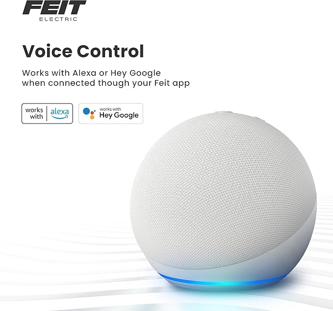 Feit Electric PAR38/RGBW/CA/AG 90 Watt Equiv, 2.4 GHz WiFi Only, No Hub Required, Color Changing and Tunable White