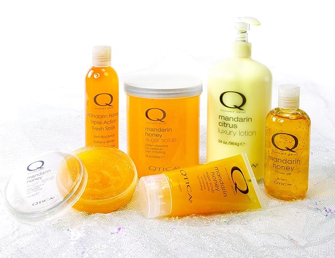 Qtica Smart Spa Sugar Scrub (Mandarin Honey, 7oz)