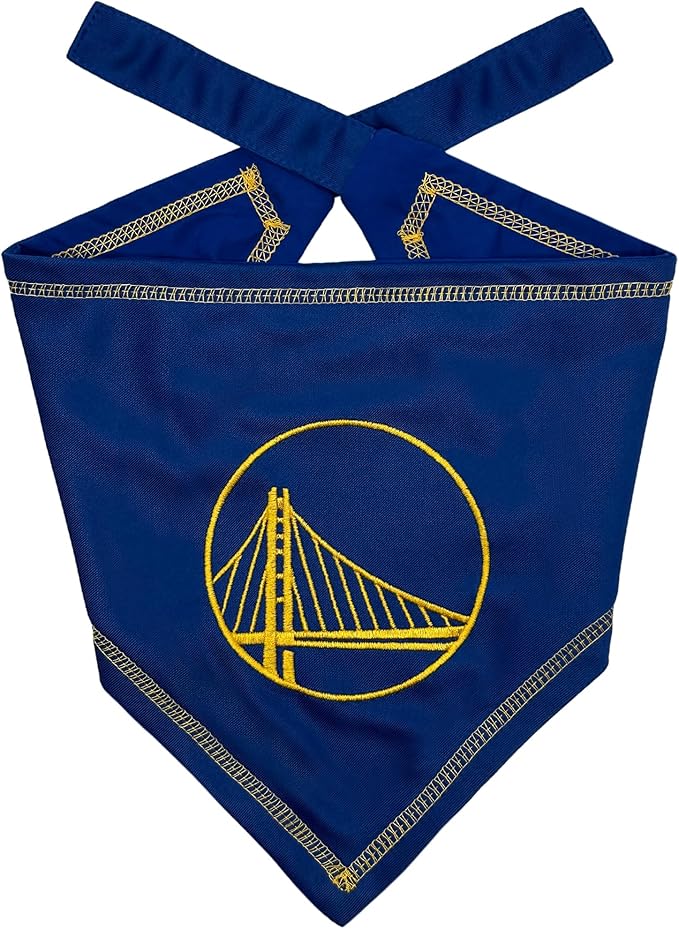 Pets First NBA LA Lakers TIE Bandana, Size Small/Medium. Dog Bandana Scarf Bib for Pet Cat Dog. The Ultimate Game-Day, Party Bandana