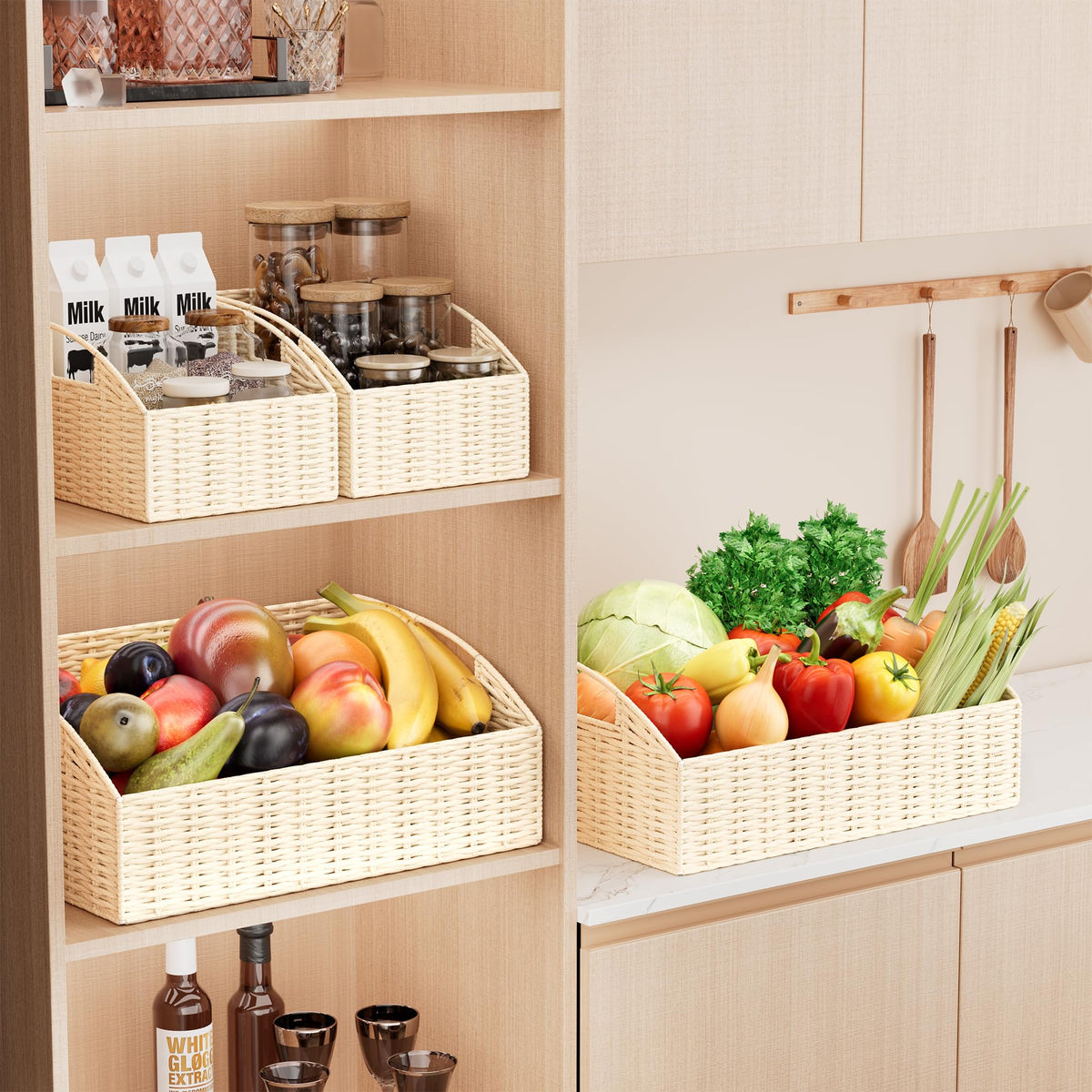 Pantry Baskets for Organizing