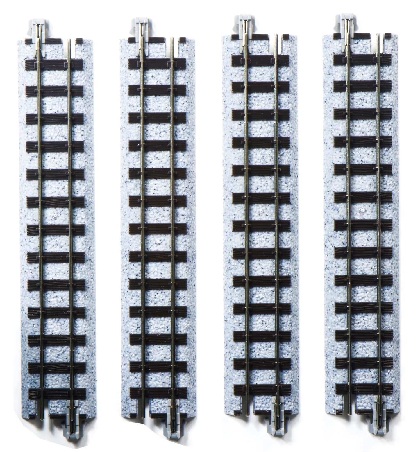 KATO Narrow Gauge Unitrack Straight Track 4.9 inches (124 mm), Pack of 4, 52-120 Model Railway Supplies