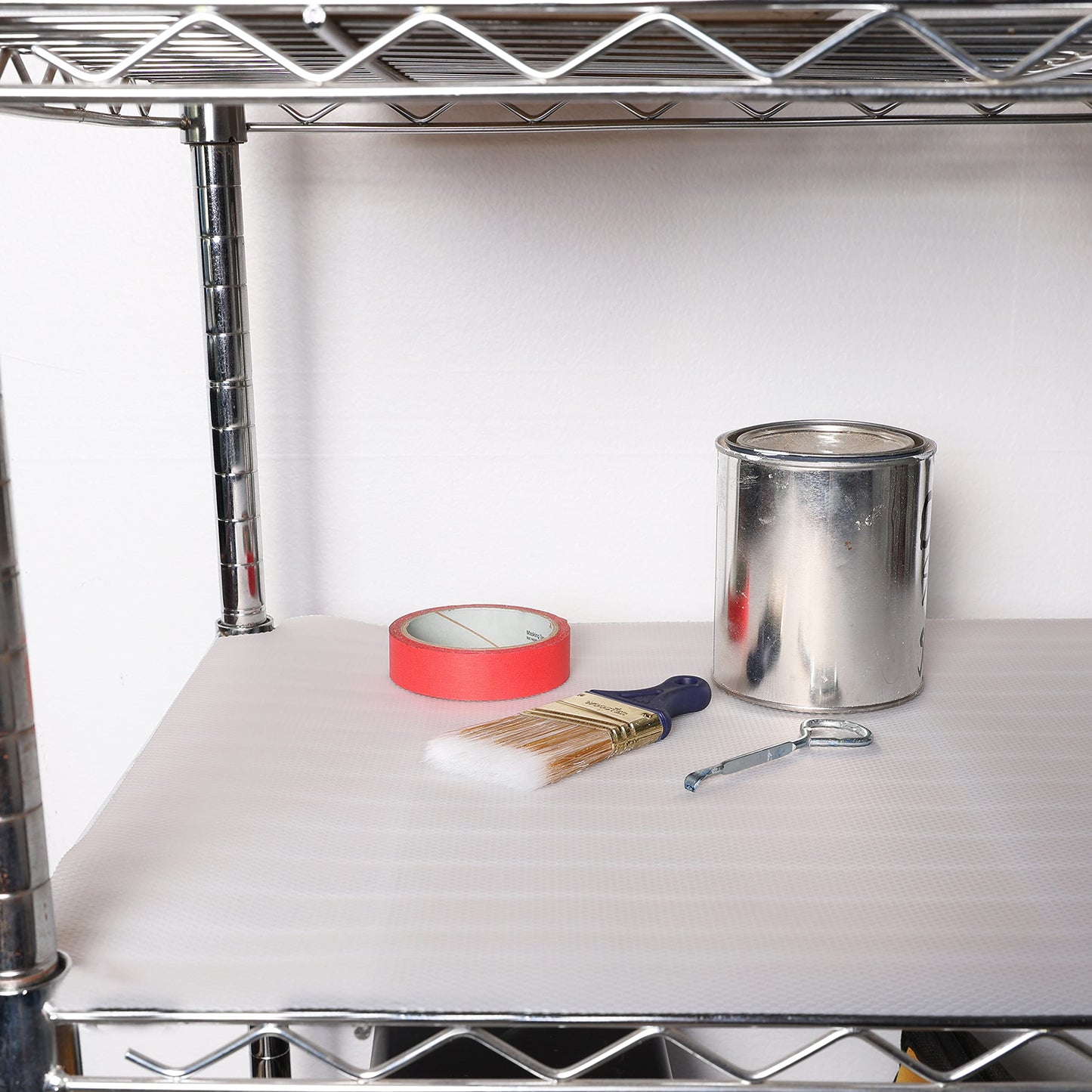 Con-Tact Brand Duraliner Shelf Liner, Non-Adhesive and Multi-Use Drawer Liner, Made of Vinyl, Waterproof Liner, 12" x 25', Diamond Clear