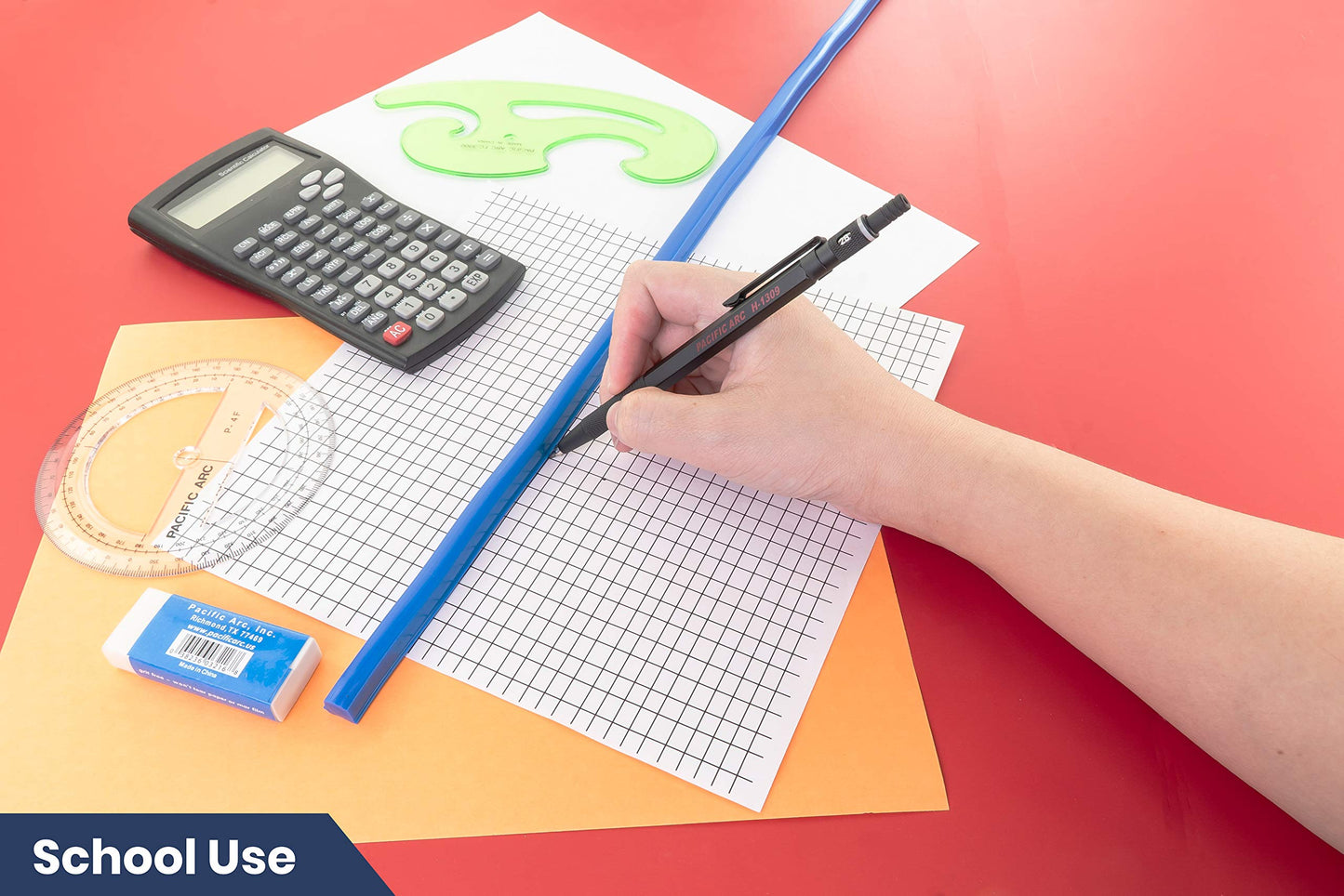 Pacific Arc Flexible Curve 24" with Inking Edge, For Drawing, Pattern making, Engineering, Stencil making