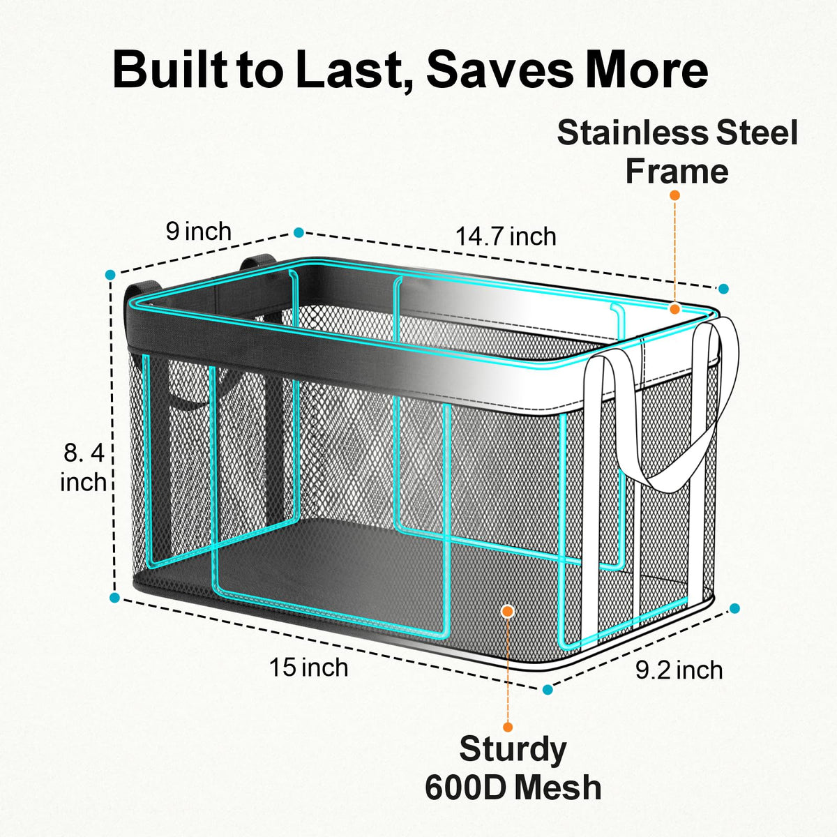 Chest Freezer Organizer (6 Count)