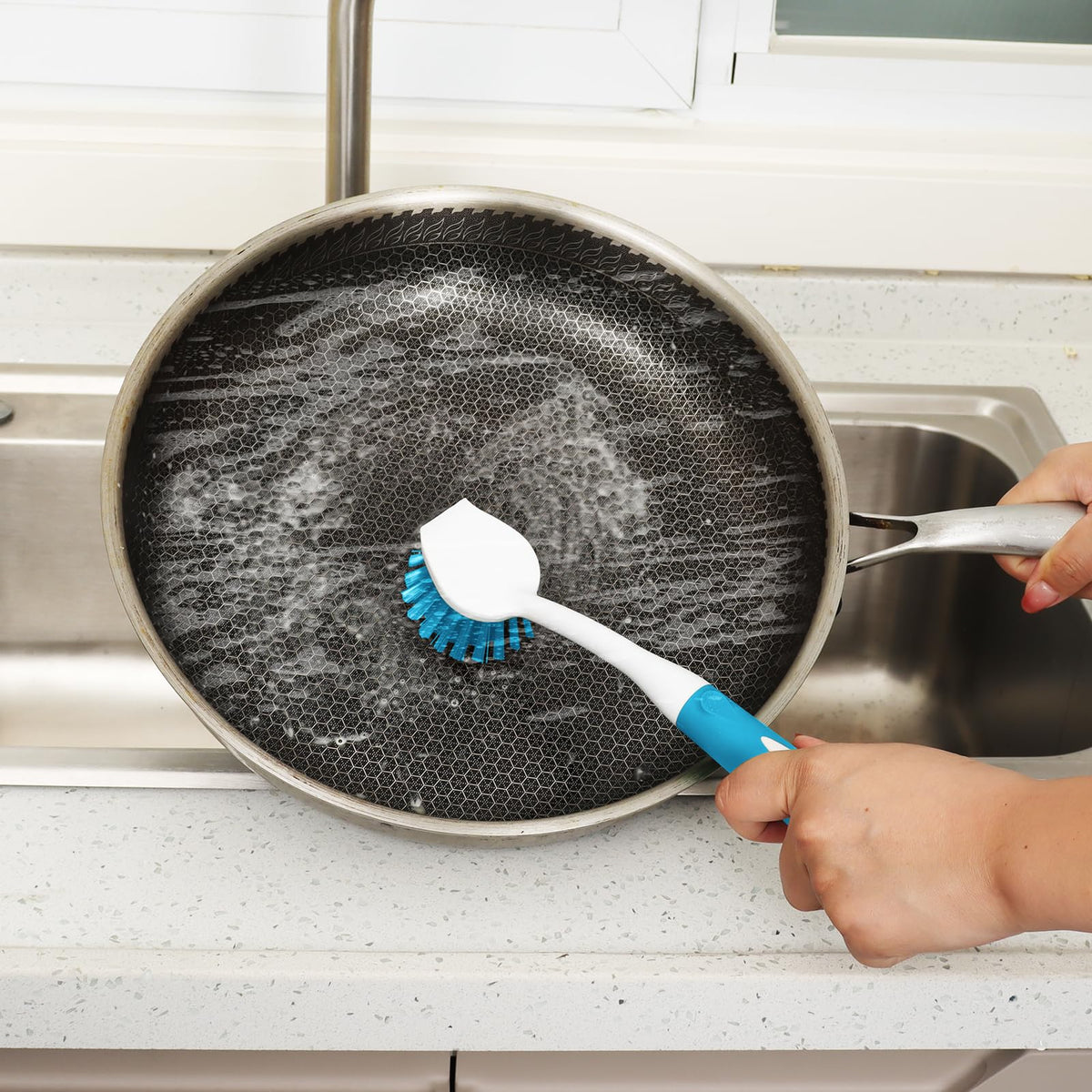 Dish Brush with Handle (2 Count)