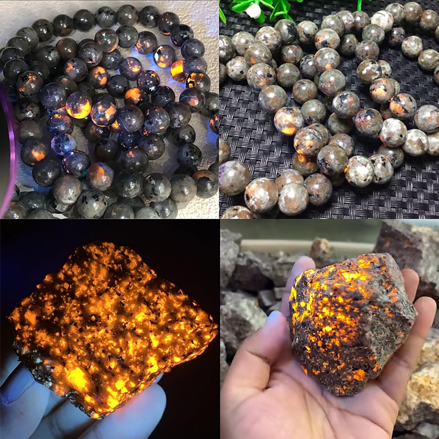 58pcs 6mm Natural Flame Yooperlite Stone Beads Round Healing Energy Power Stone Beads for Jewelry Making DIY Bracelet Necklace Earrings 15" (Flame Stone, 6mm)