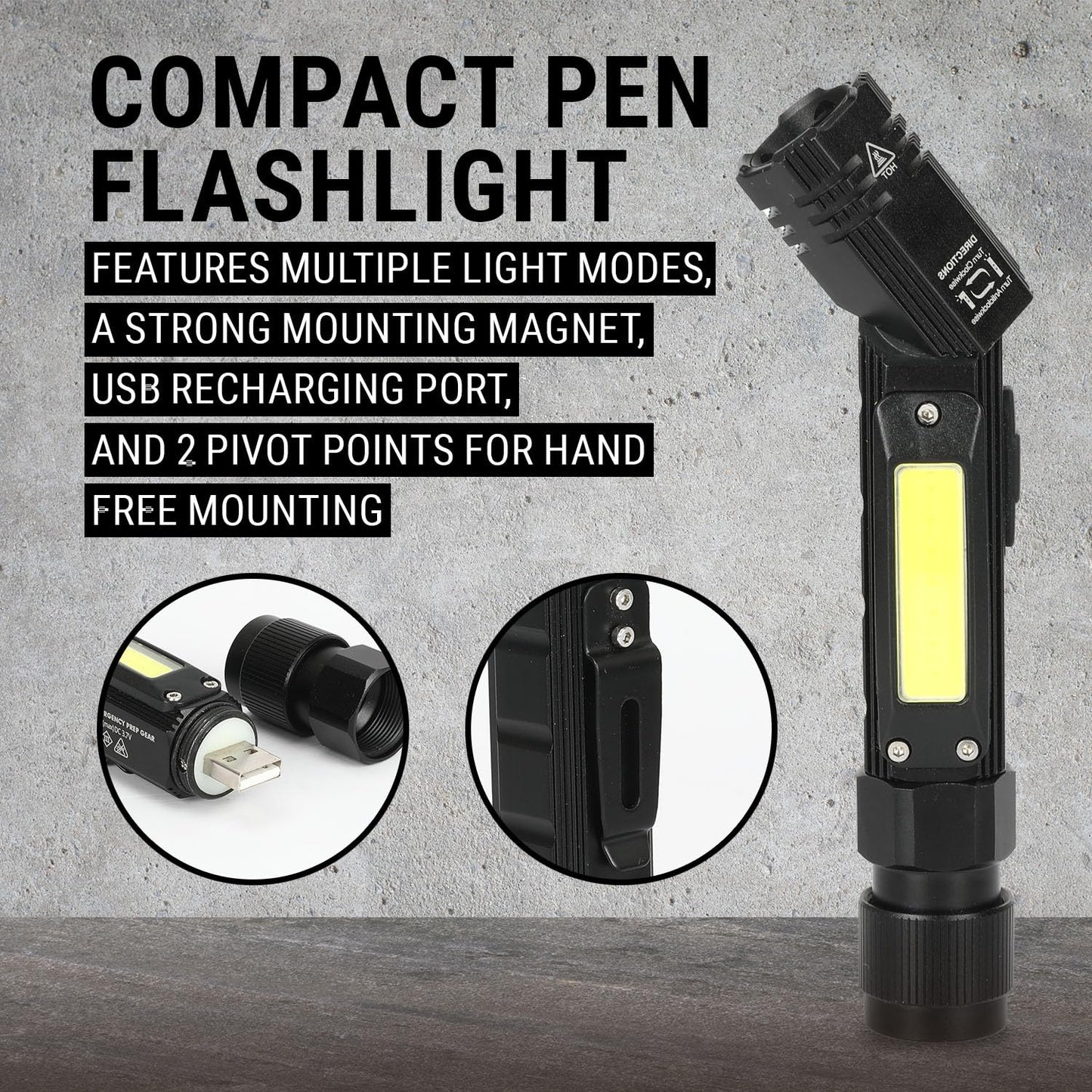 EPG Heavy Duty Multitool Bundle: Leather Case, Multi-Function Flashlight, Screwdriver Bits, 18 Stainless Steel Locking Tools, EDC Gear with Pliers, Bottle Opener, Box Cutter and More, Fits in Pocket