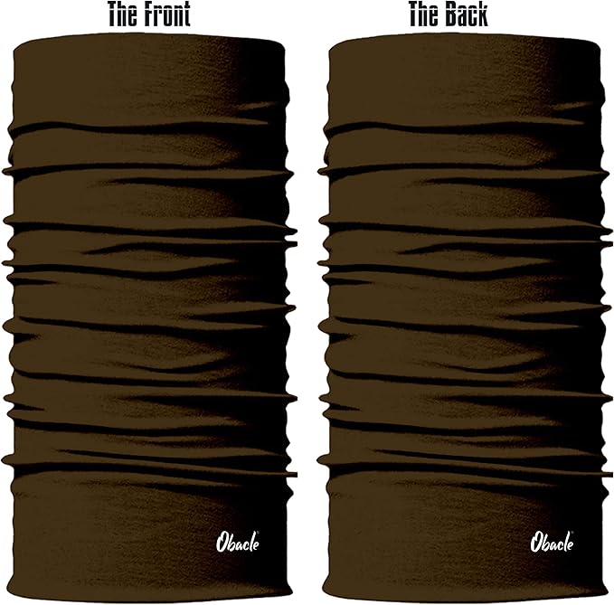 Obacle Neck Gaiter Face Mask Bandana for Dust Wind Sun Protection for Men Women