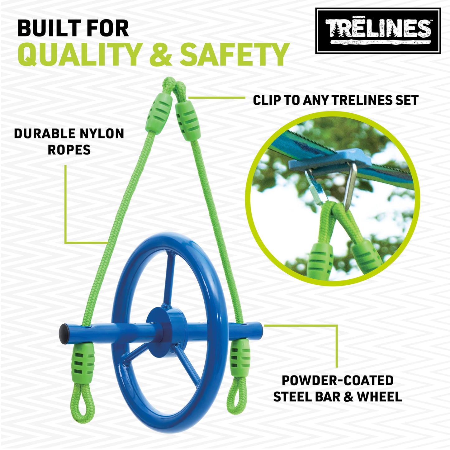 Trelines Ninja Vertical Fly Wheel 10"