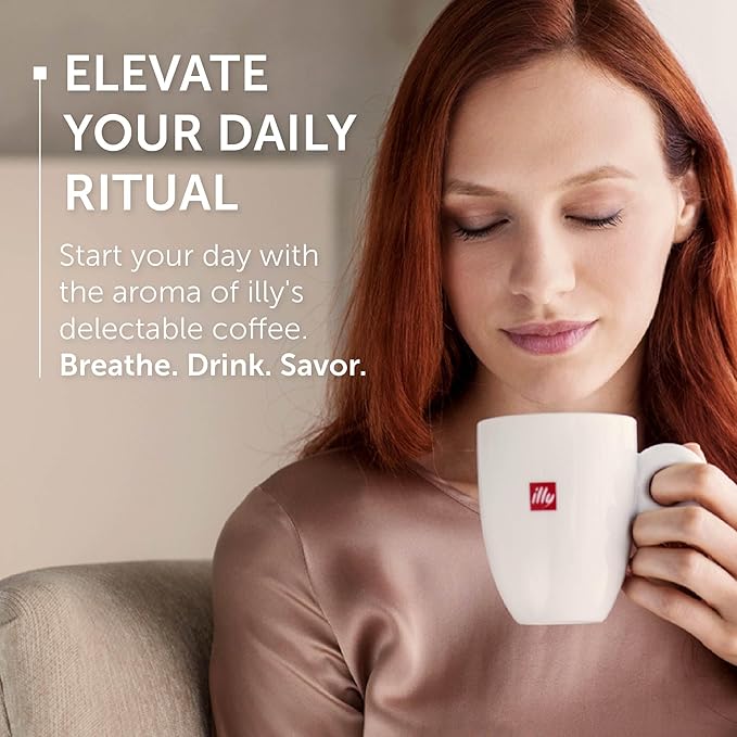 illy Whole Bean Coffee, Nicaragua Single Origin Medium Roast, 100% Arabica, Premium Italian Coffee, Ideal for Espresso, Drip, Moka and French Press Brewing, 8.8oz, 6 Pack