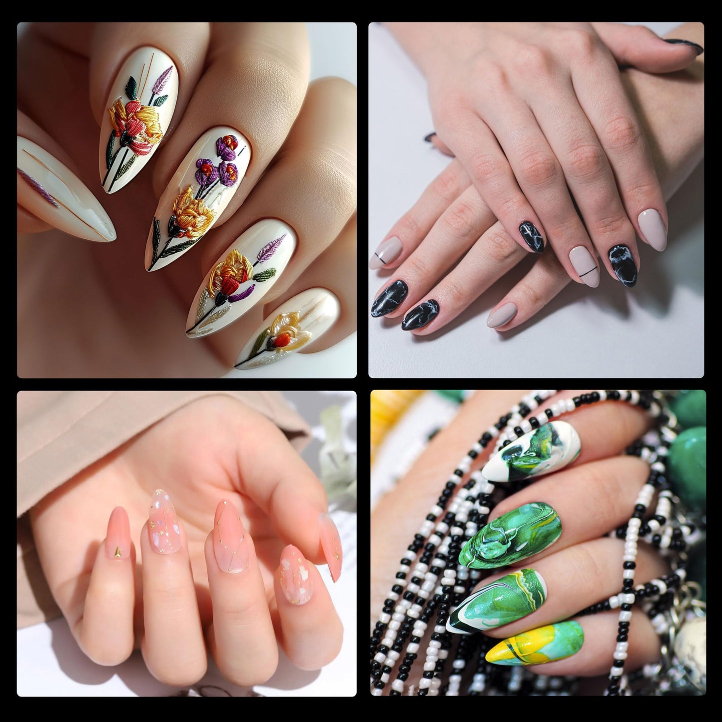 Half Matte Short Almond Fake Nail Tips, Soft Gel Pre-Shaped Nail Tips, Full Cover False Nails with Clear Box for Nail Salons and DIY Nail Art, 600PCS/12 Sizes