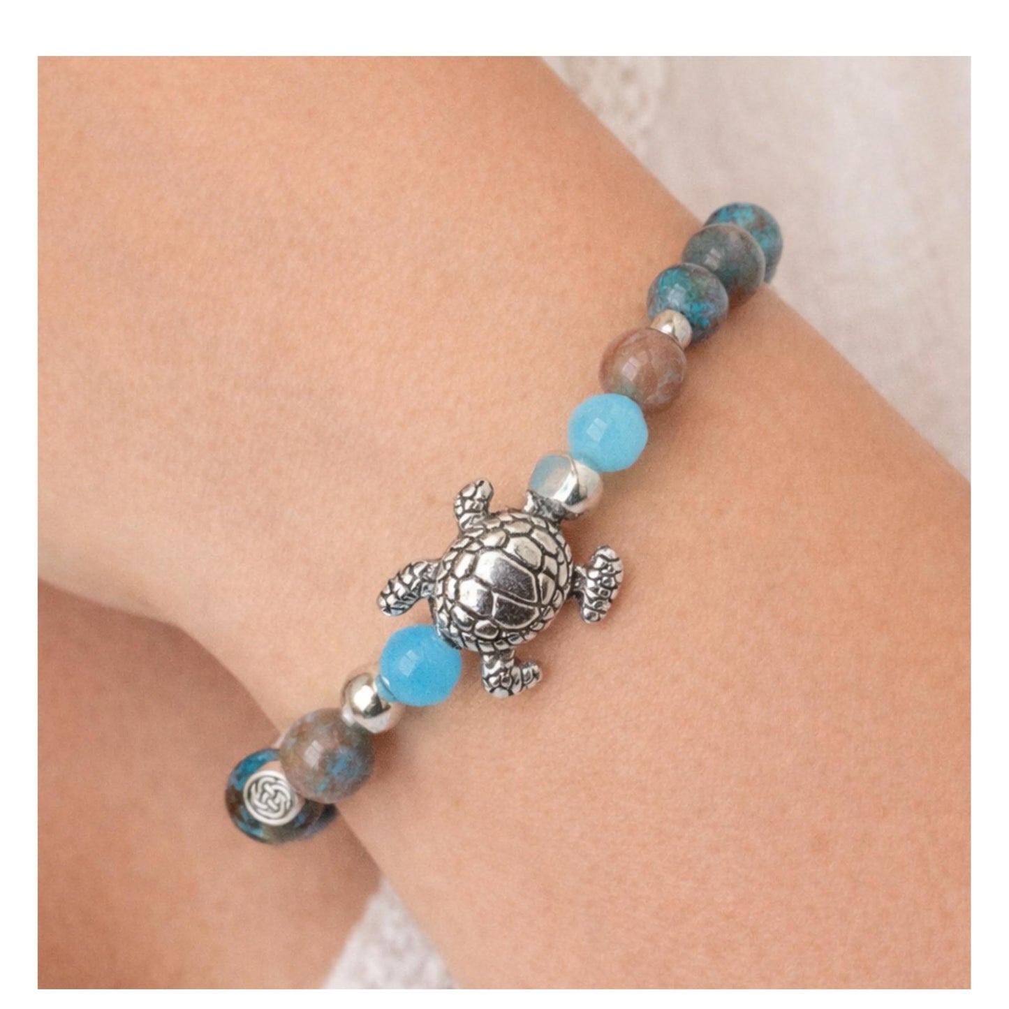 Sea Turtle Lava Bracelet, Stone Bracelet, Aromatherapy Jewelry, Christmas Gifts for Her