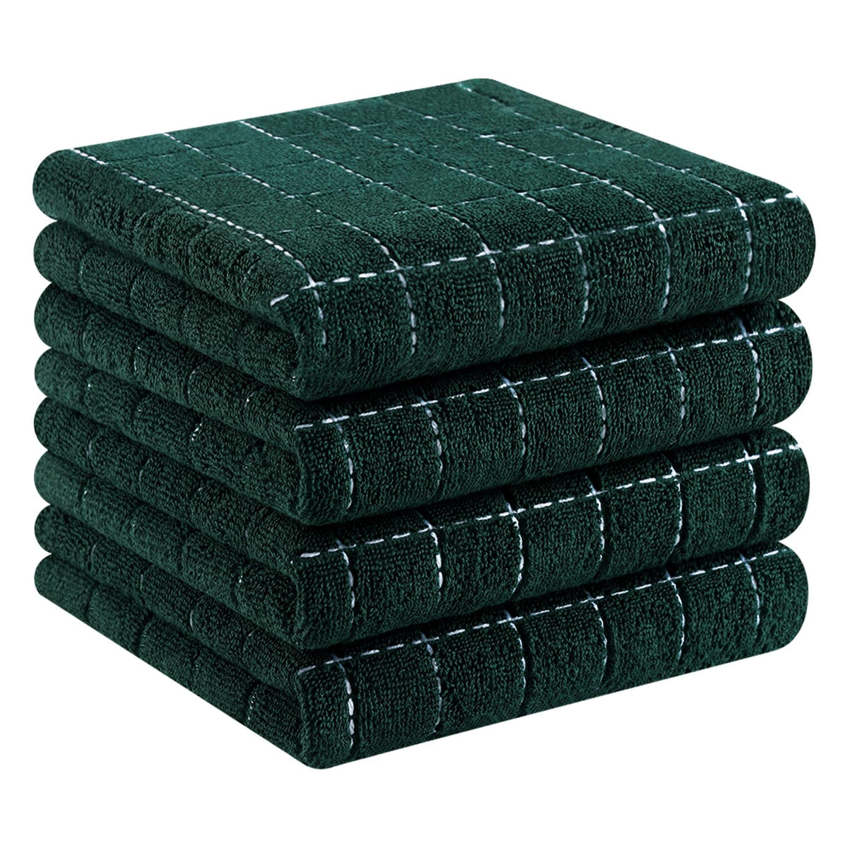 100% Cotton Terry Kitchen Towels (4 Count)