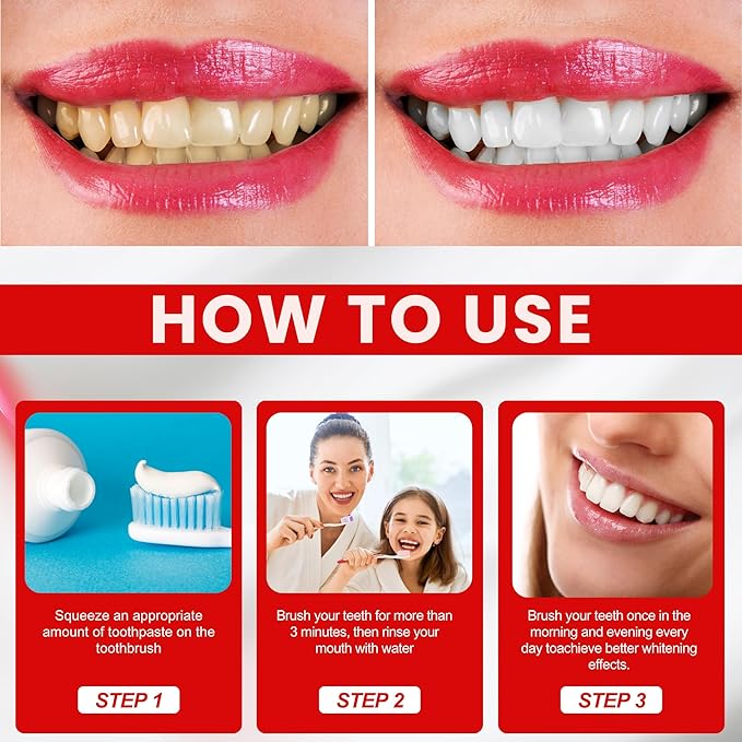 SP 6 Toothpaste for Teeth Brightening & Fresh Breath, 6 Probiotics Formula for Gum Health, Fluoride-Free, Mint Fresh Flavor, 4.9 oz (1, Mint)