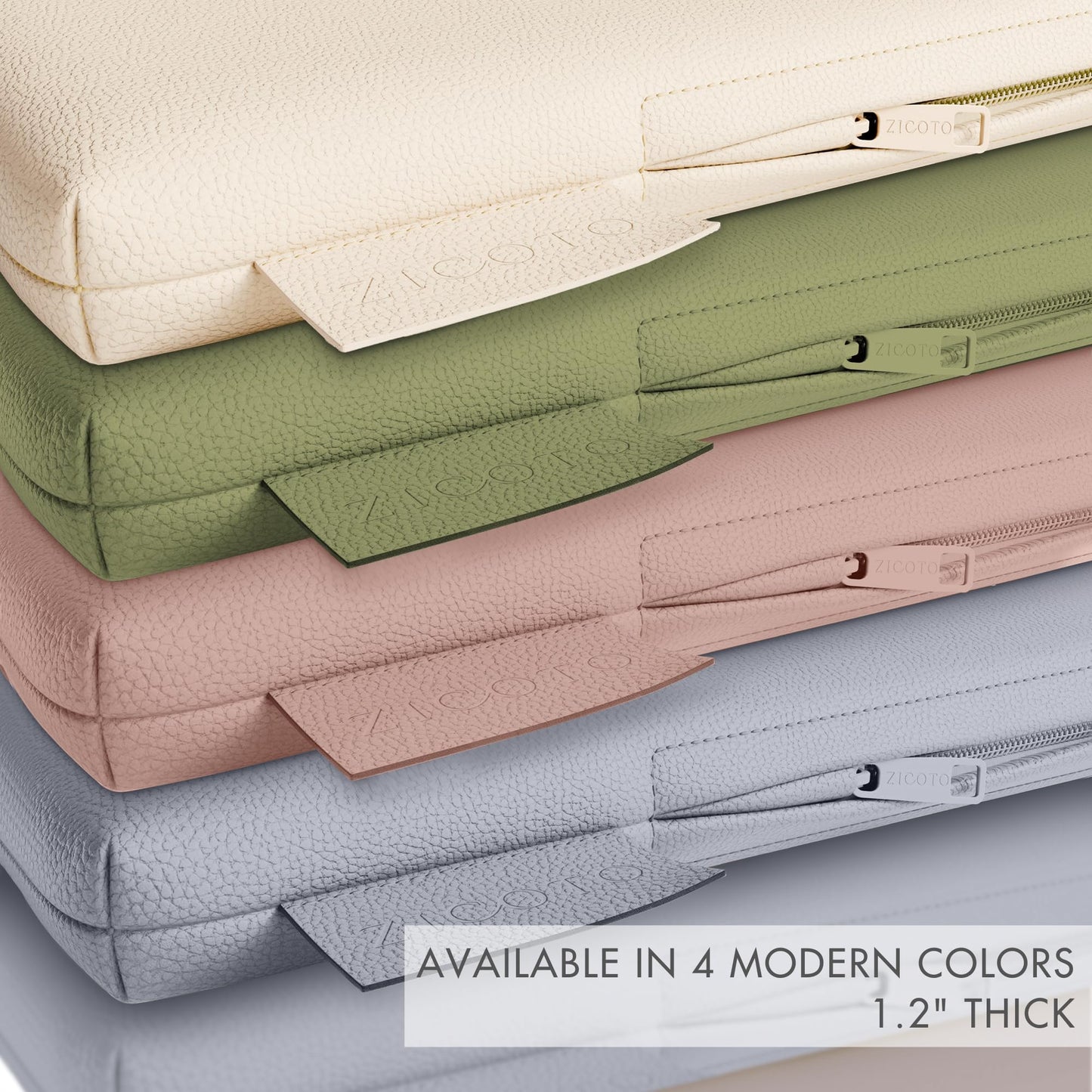 Stylish Padded Baby Play Mat for Your Boy or Girl - Extra Thick & Super Soft Vegan Leather Floor Mat Creates A Safe Play Area for Little Ones - A Beautiful Playmat That Fits Nicely Into Any Playroom