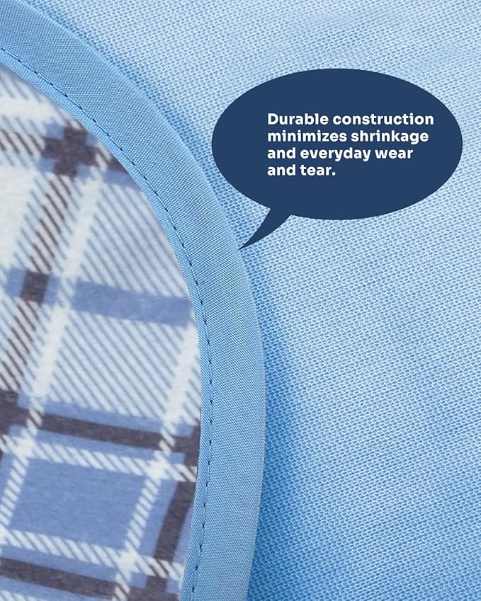 Adult Bibs, 3-Pack Washable Waterproof Clothing Protector for Men, Women, Elderly Seniors - Reusable Large Feeding Bibs