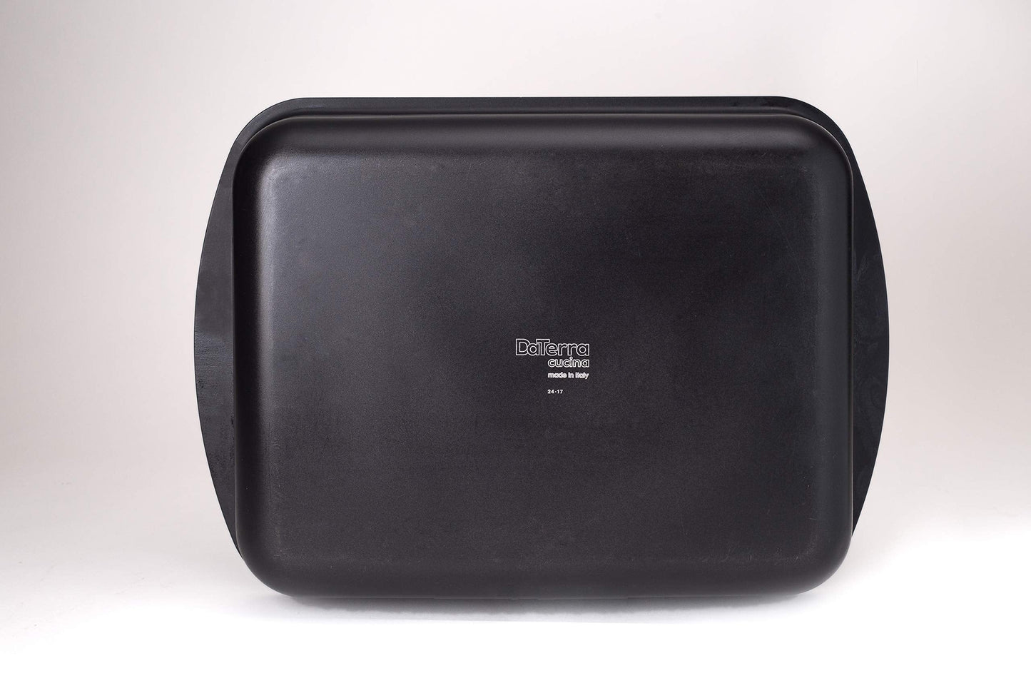 DaTerra Cucina Nonstick Roasting & Lasagna Pan – 16"x12"x3", Ceramic-Coated, Oven & Stovetop Safe to 600°F, Sturdy Base, PTFE, PFOA & Lead-Free, Durable & Stylish Deep Roasting Tray - Made in Italy