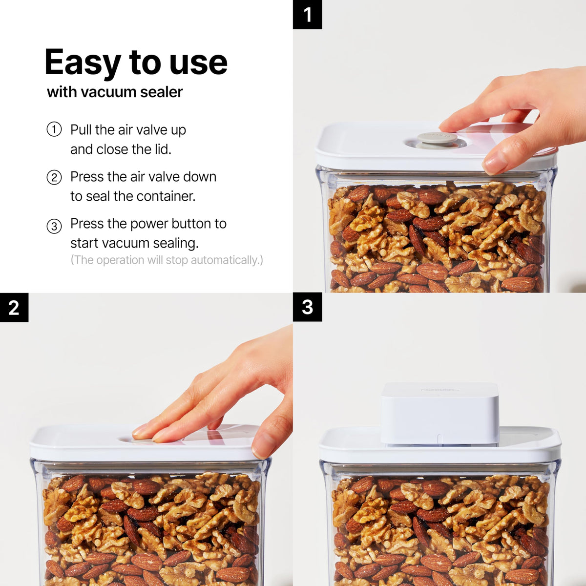 Premium Airtight Food Storage Container. Meal Prep 0.85qt 5pc (5 Count)