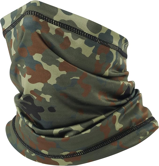 UV Protection Cooling Neck Gaiter Face Mask Scarf for Men - Windproof Neck Cover Bandana Neck Warmer Mask