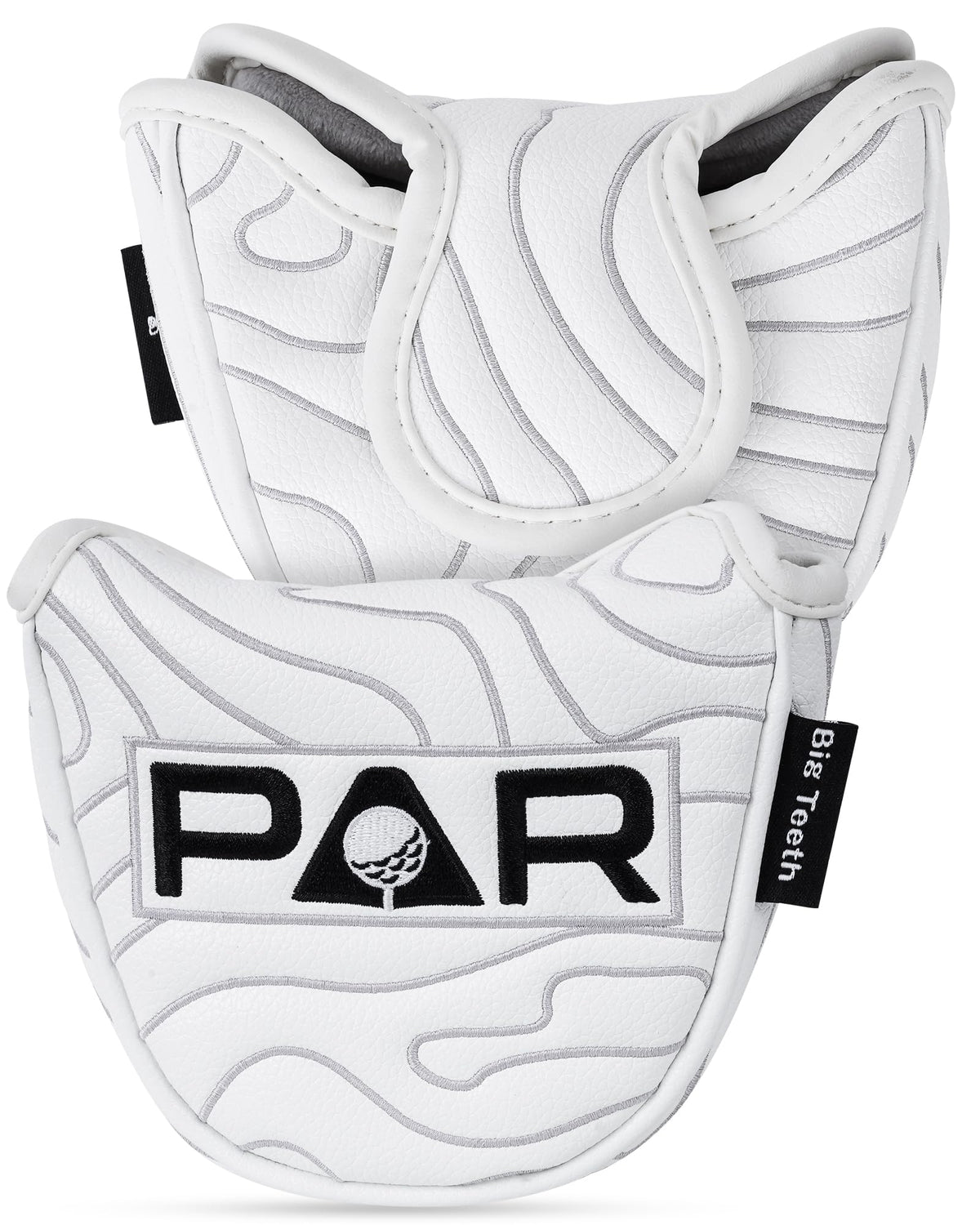 Golf Mallet Putter Cover Pure White Mallet Putter Headcover
