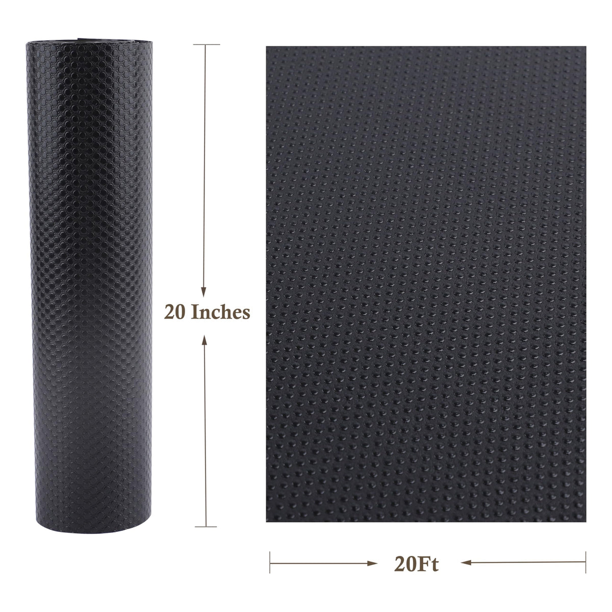 Shelf Liner for Kitchen Cabinet 20 Inch Wide X 20 Ft Non