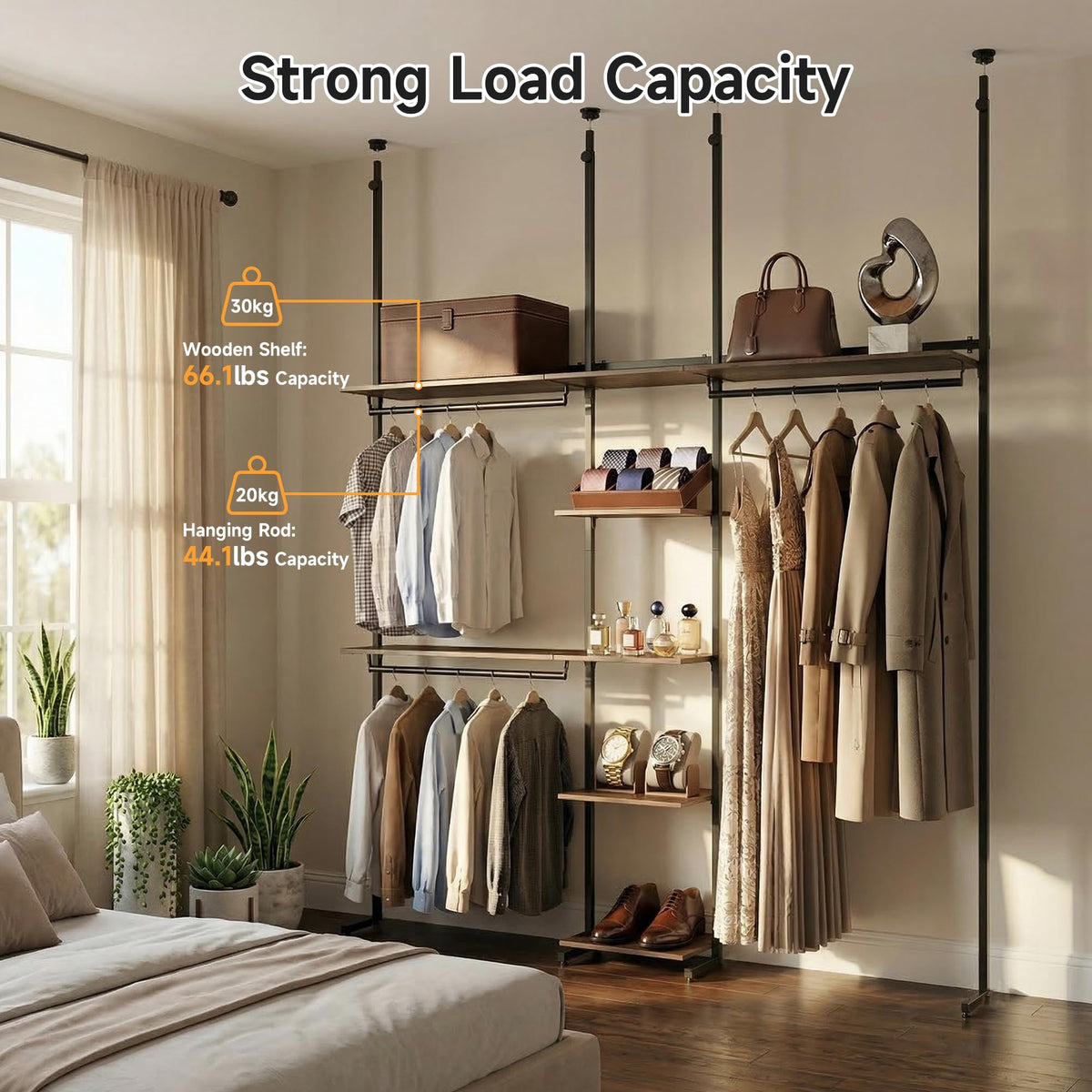 MZG Closet Organizer System