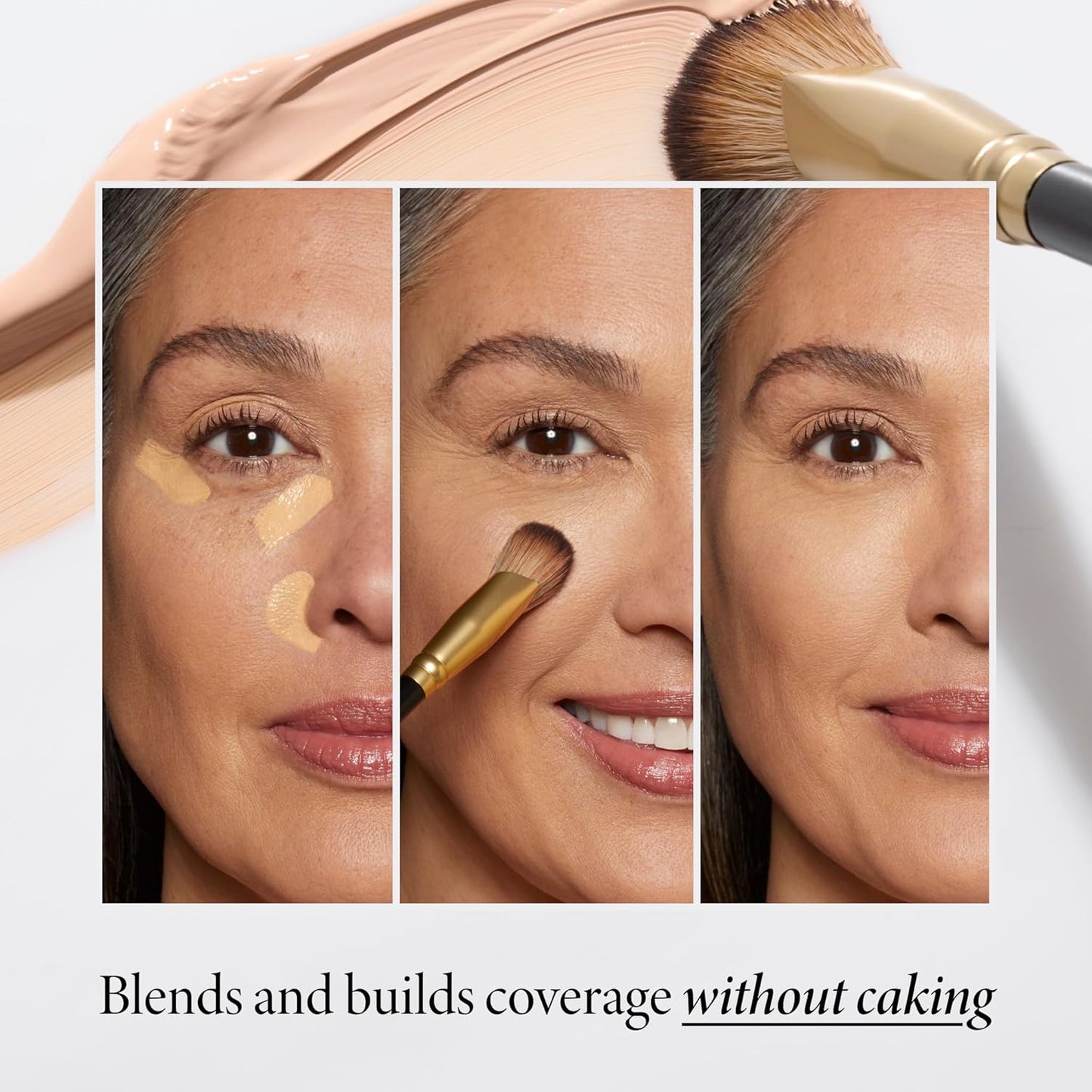 LAURA GELLER NEW YORK Angled Precision Concealer Brush - Professional Makeup Brush