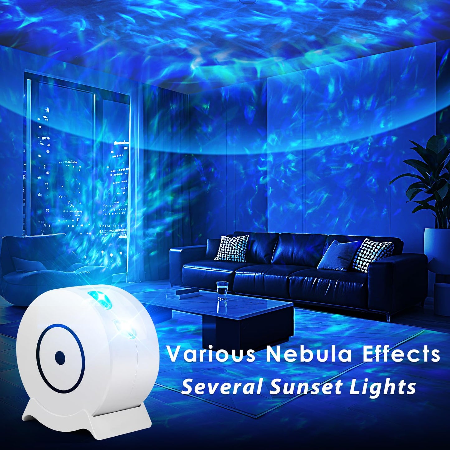 Pedica Galaxy Projector for Bedroom, Night Light with Remote Control and Timer, Galaxy Light Projector, Home Decor, Gifts for Adults, Teens, Christmas, Birthday