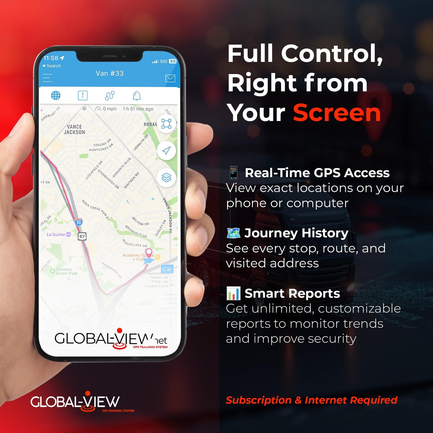 Hidden Magnetic GPS Tracker (USA Tech) – Up to 6-Month Battery, Real-Time Tracking, Geofence & Speed Alerts, Subscription Required