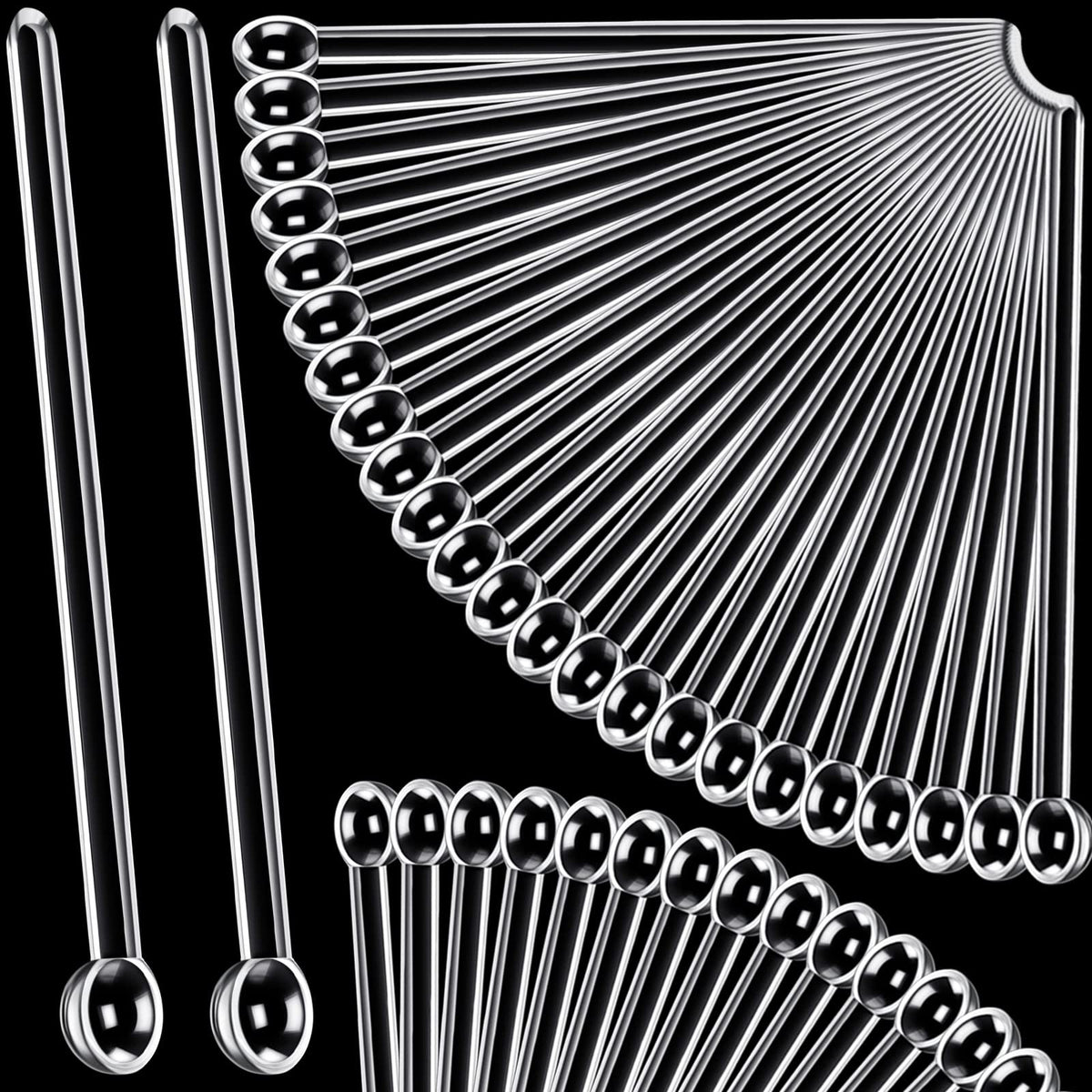 48 Pcs 1 48 Teaspoon Tiny Measuring Spoons Plastic