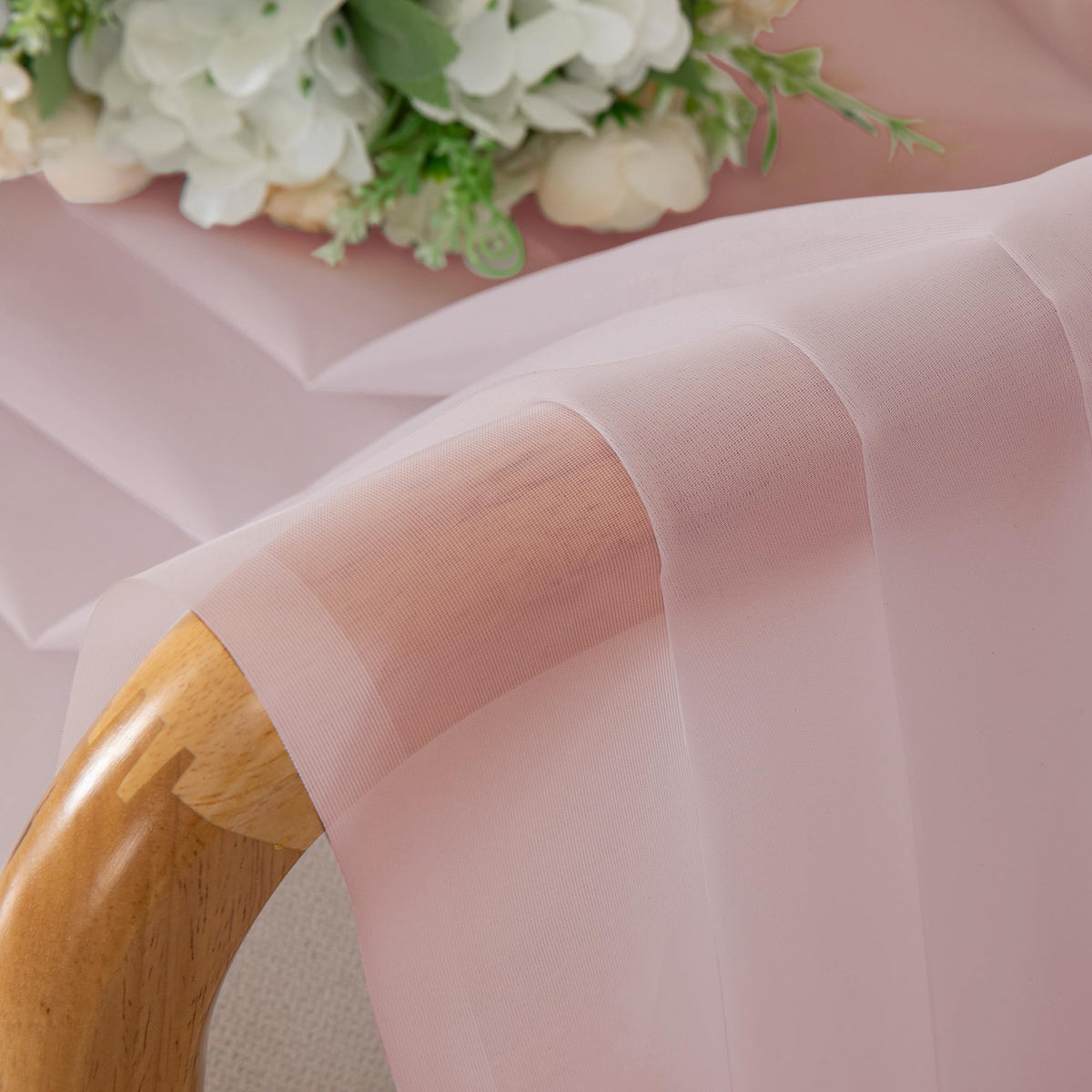 Sheer Valance Tiers Curtains 2 Panels (2 Count)