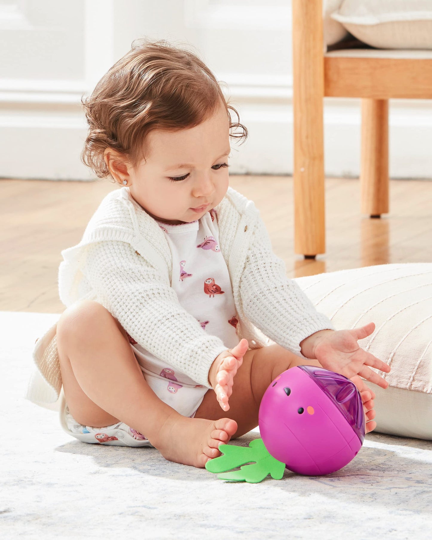 Skip Hop Developmental Learning Crawl Toy Beetbox, Farmstand Grow & Play
