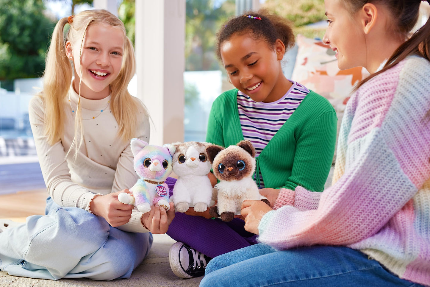 Pets Alive Smitten Kittens Surprise (British Shorthair Cat Sissy) by ZURU Nurture Play Soft Toy Unboxing Adopt Interactive 10 Sounds