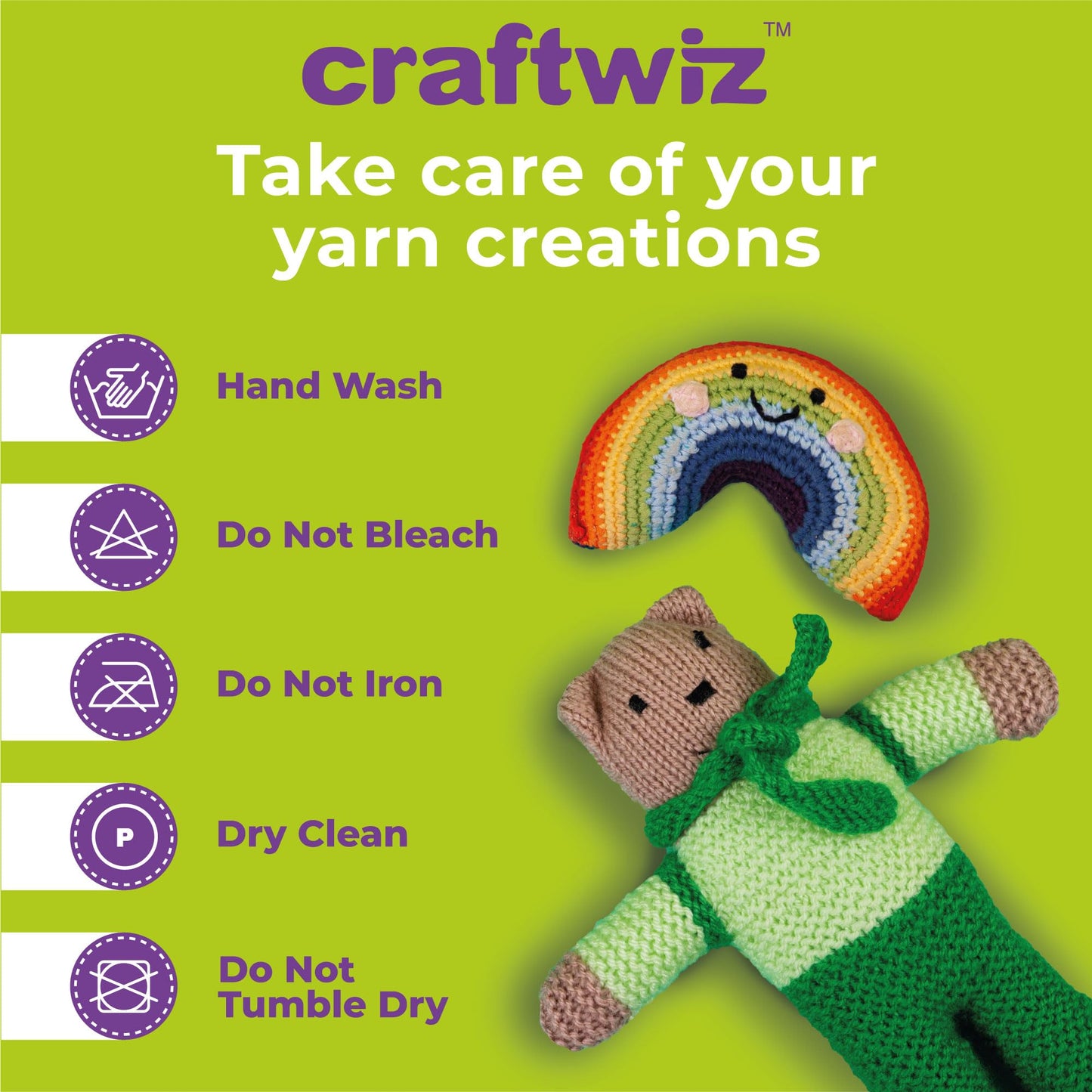 Craftwiz Learn to Crochet Kit for Beginners Adults – Complete Beginner Set with 20 Yarn Skeins, 9 Hooks, Organizer Bag & Book – Perfect Crochet Starter Kit for Adults & Teens