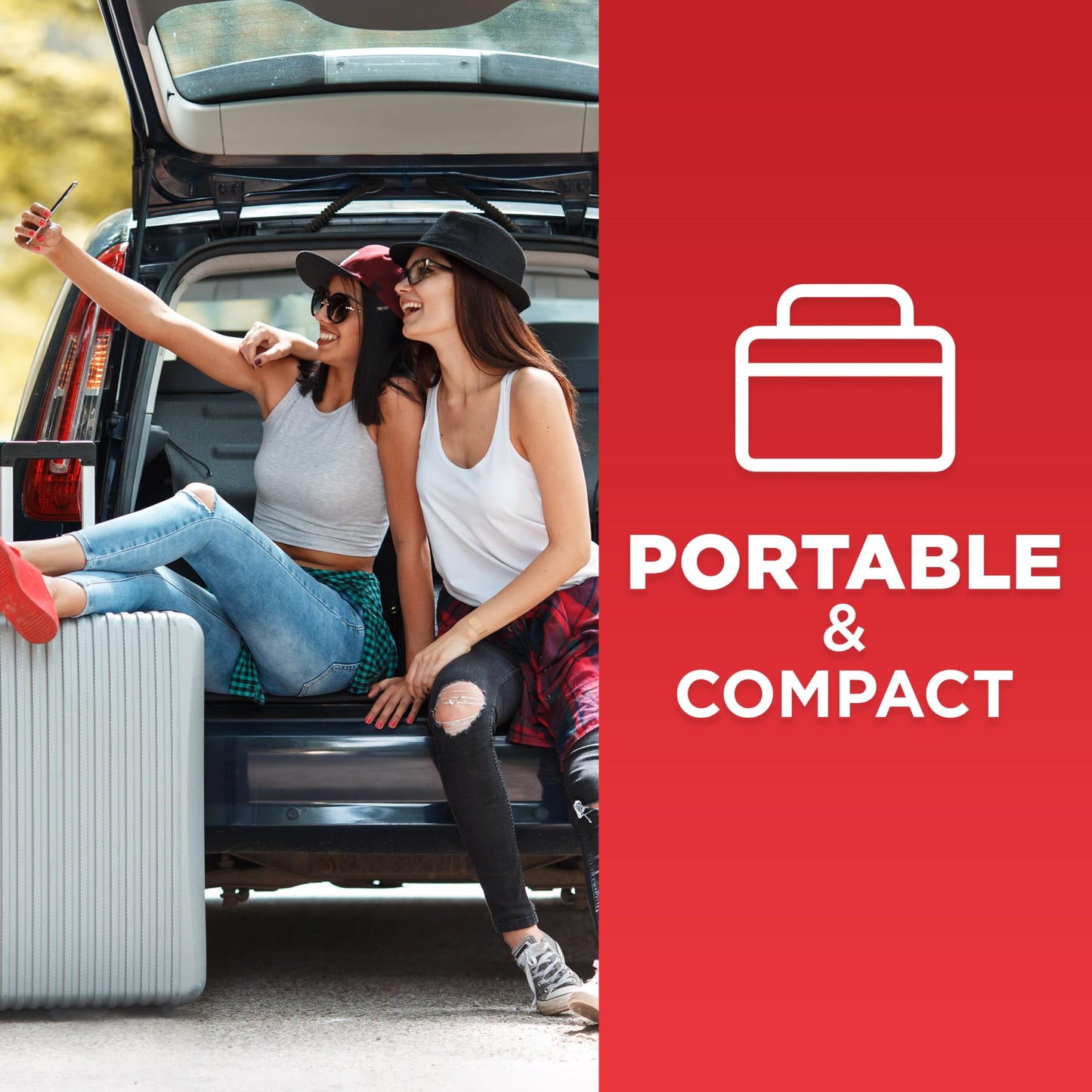 All-Purpose Portable Compact First Aid Kit for Minor Cuts, Scrapes, Sprains & Burns, Perfect for Home, Car, Travel, Camping Essentials & Outdoor Emergency Kit, 160 Piece