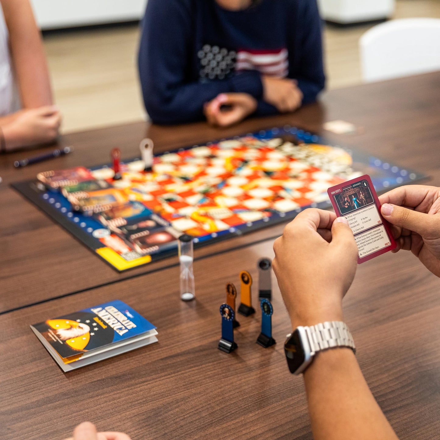 PragerU: Celebrate America - Race to The White House Board Game, USA Trivia Game, America’s 250th Anniversary Edition, Families & Kids 8+, 2+ Players, Made in America
