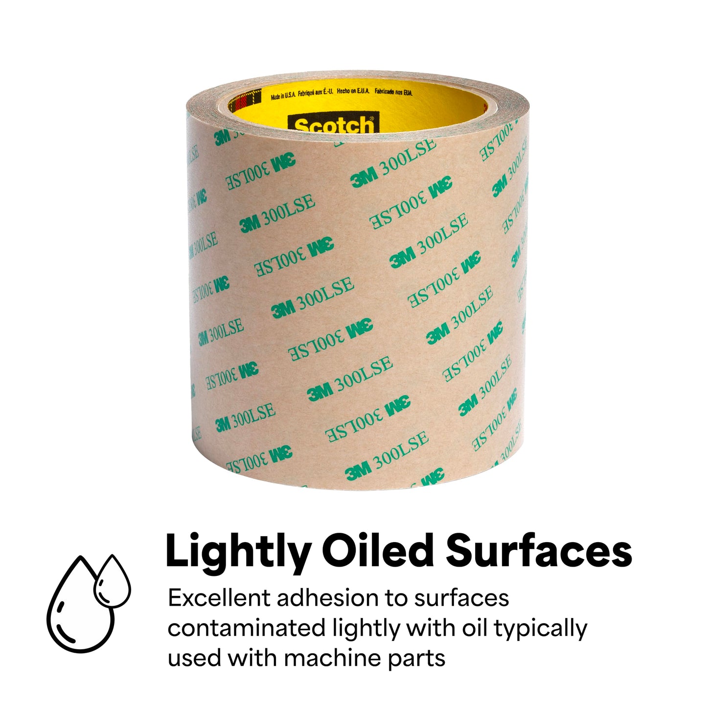 3M - 9495LE 0.5" x 60yd 9495LE Adhesive Transfer Tape - 0.5 in. x 180 ft. Double Coated Polyester Tape Roll with 300LSE Laminating Adhesive. Sealants and Adhesives, Transparent